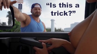 BAITBUS – Strong Stud With Big Muscles Honey Dicked And Tricked Haha
