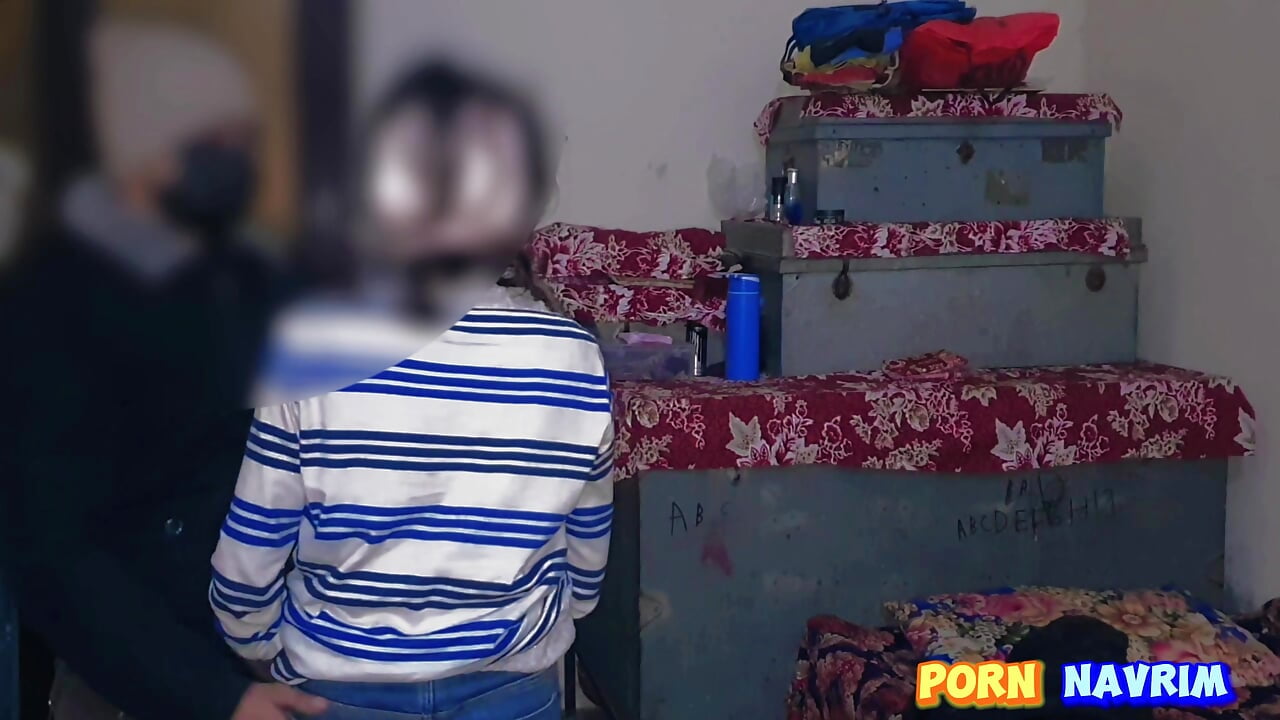 College Warm Girl Enjoying Sex Event with Neighbor Boy in Room Guest Room 3