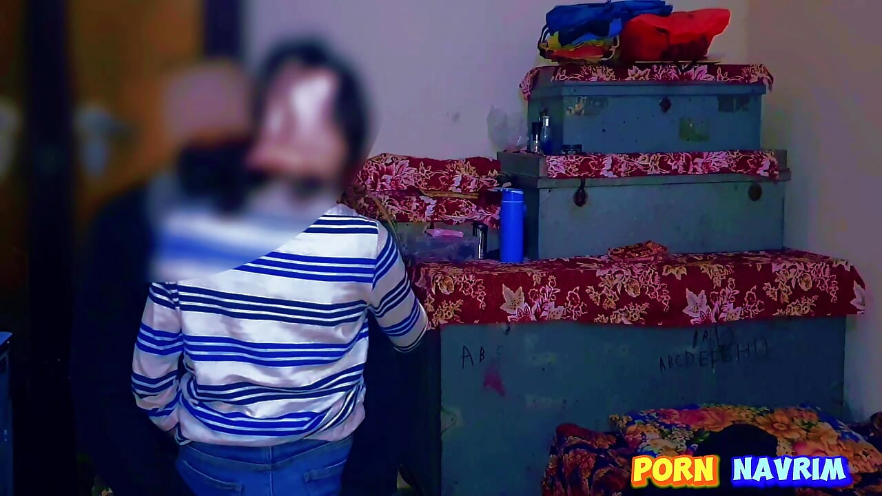 College Warm Girl Enjoying Sex Event with Neighbor Boy in Room Guest Room 3