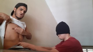Sextape #1: Latino Boy Fucks Mouth