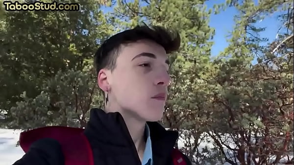 Bondage bottom twink sucked and fucked by top stud till cum