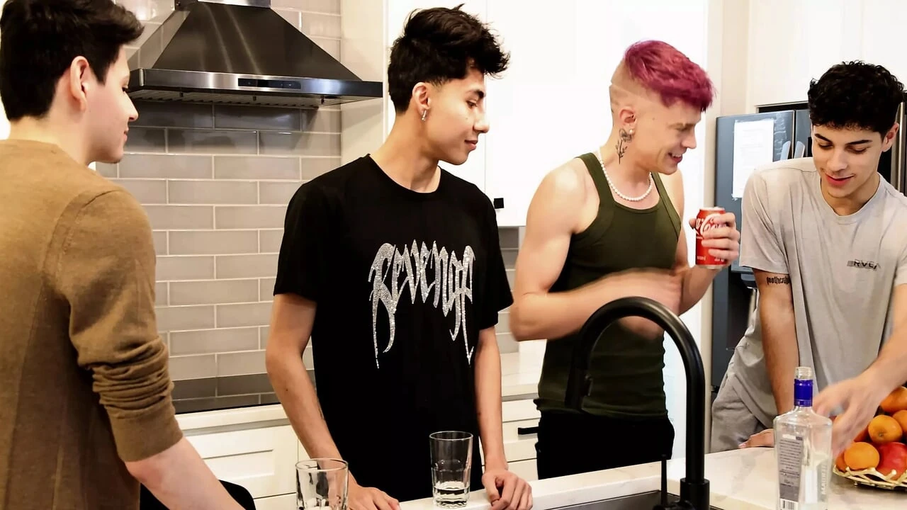 NastyTwinks – Grounded – Hot College Twinks Play Truth or Dare when Step Dad Comes and Fucks Them.  Part 2 to Bookworm!